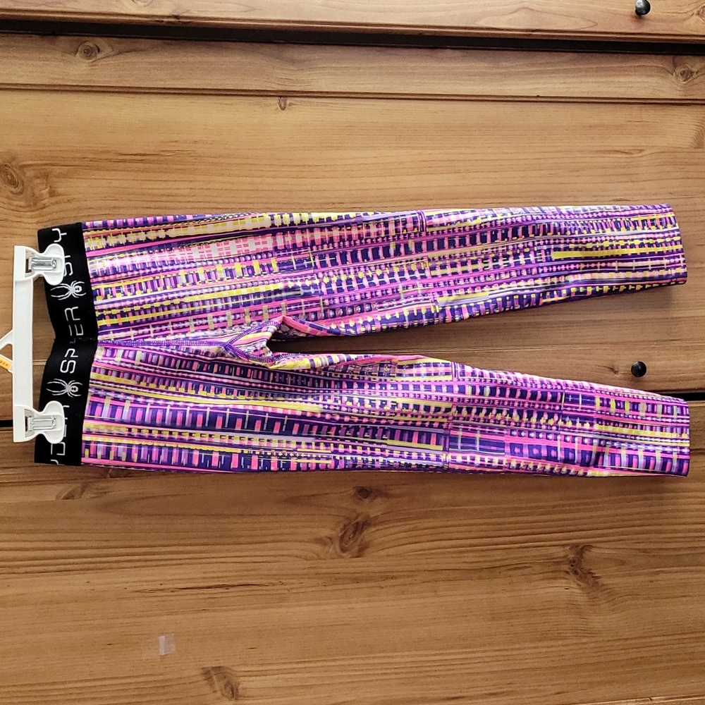 GUC Spider Active Leggings Multi Color Girls Size 7/8 - Picture 3 of 4